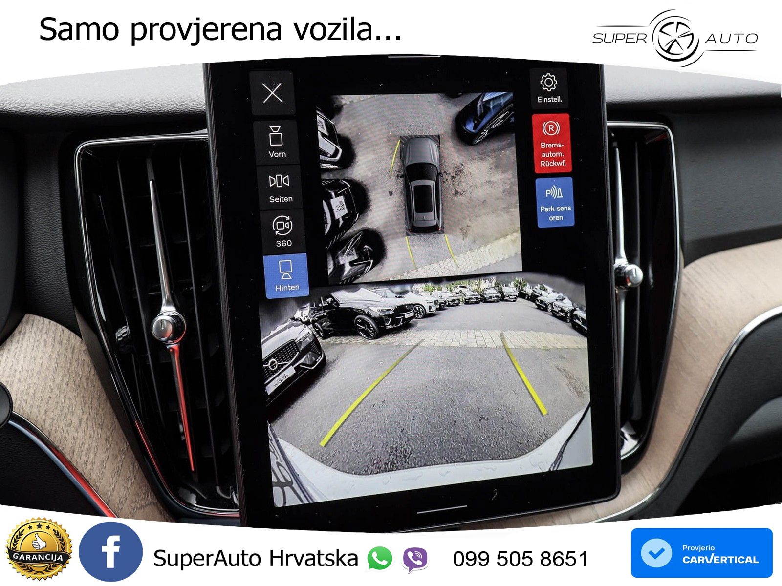 Volvo XC60 T8 AWD Geartronic ZRAČNI+ACC+GR SJED+KAM+PANO