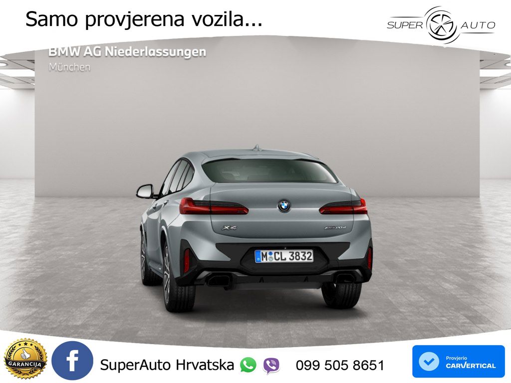 BMW X4 20d (190 KS) xDrive Steptronic M Sport LED+GR SJED+ACC