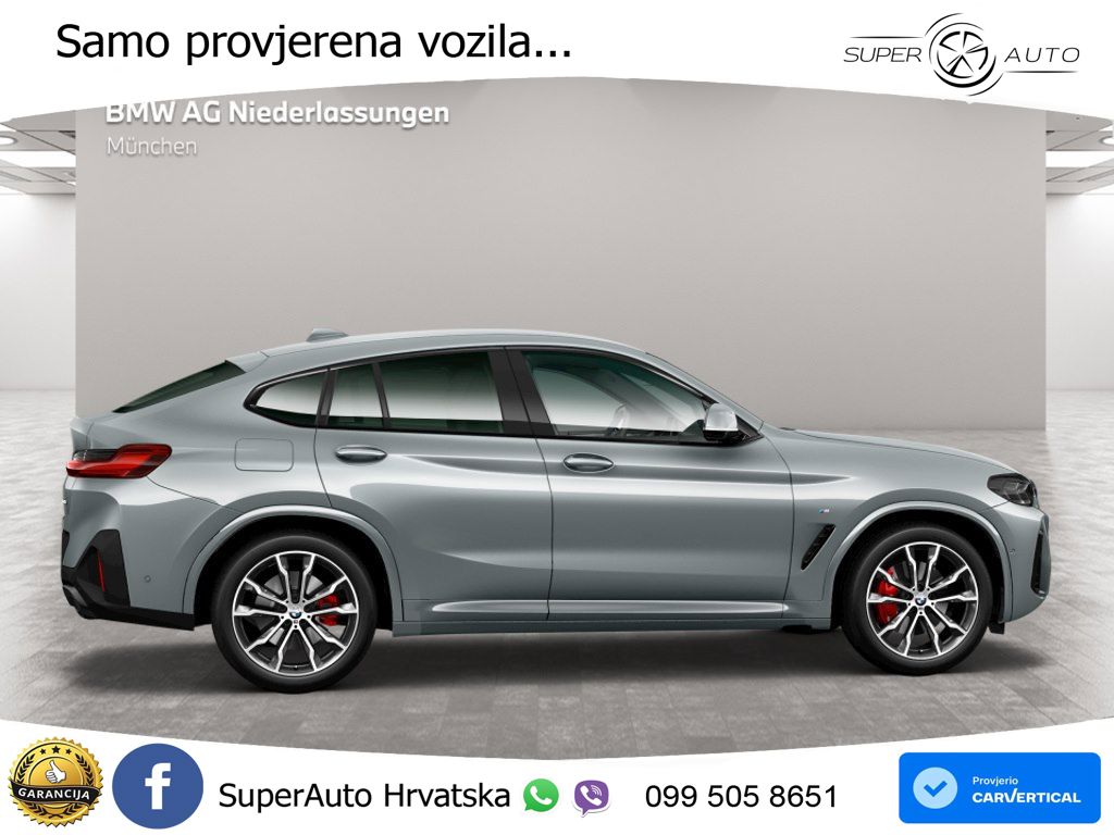 BMW X4 20d (190 KS) xDrive Steptronic M Sport LED+GR SJED+ACC