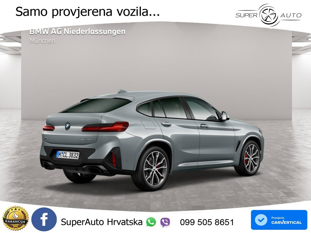 BMW X4 20d (190 KS) xDrive Steptronic M Sport LED+GR SJED+ACC
