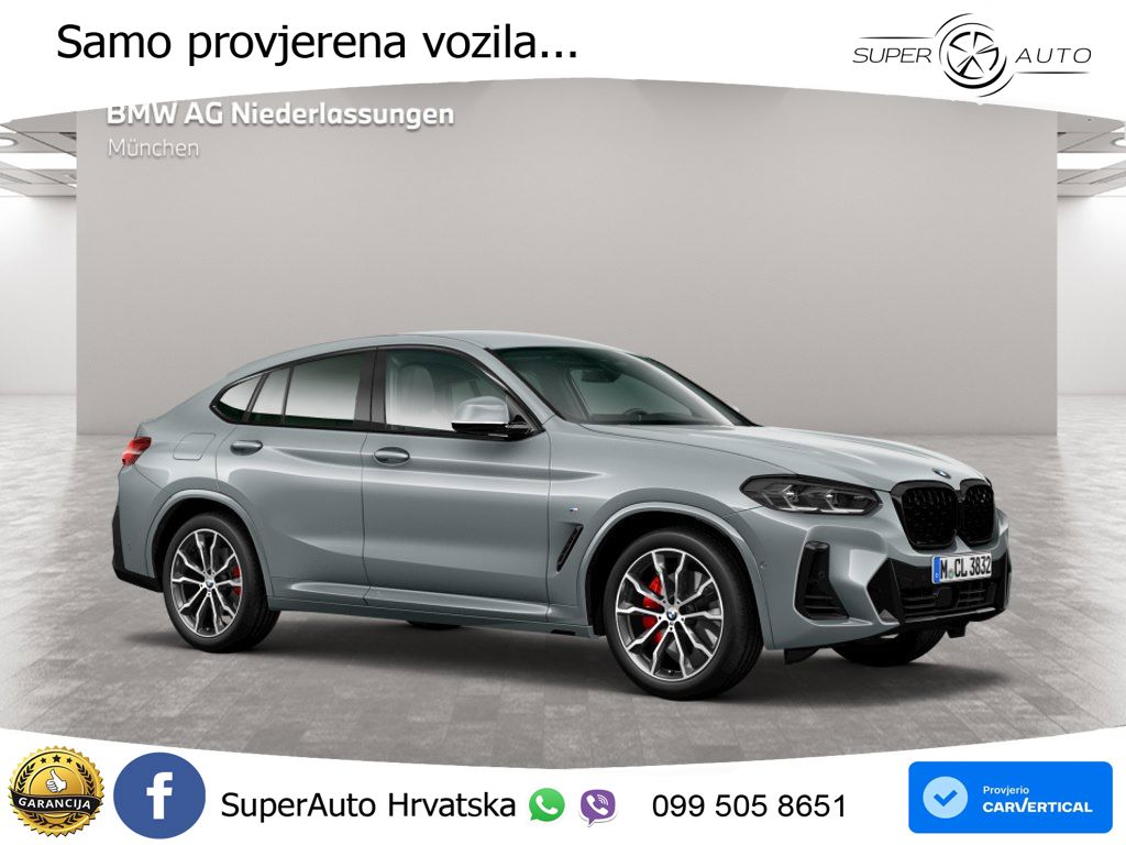 BMW X4 20d (190 KS) xDrive Steptronic M Sport LED+GR SJED+ACC