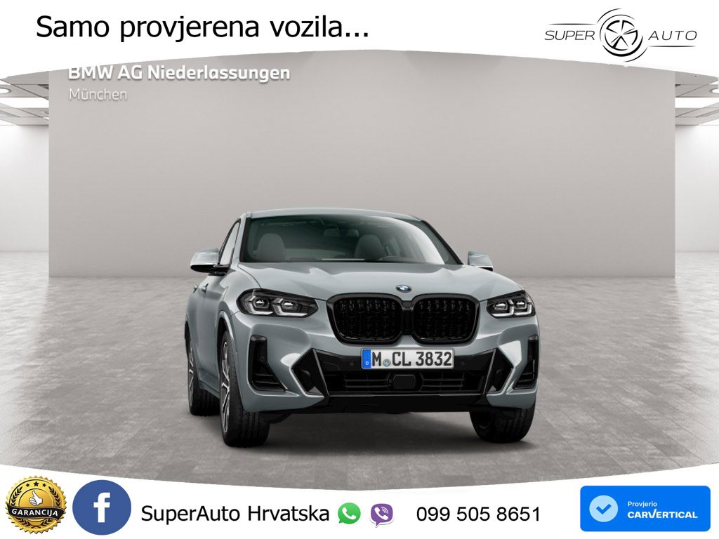 BMW X4 20d (190 KS) xDrive Steptronic M Sport LED+GR SJED+ACC