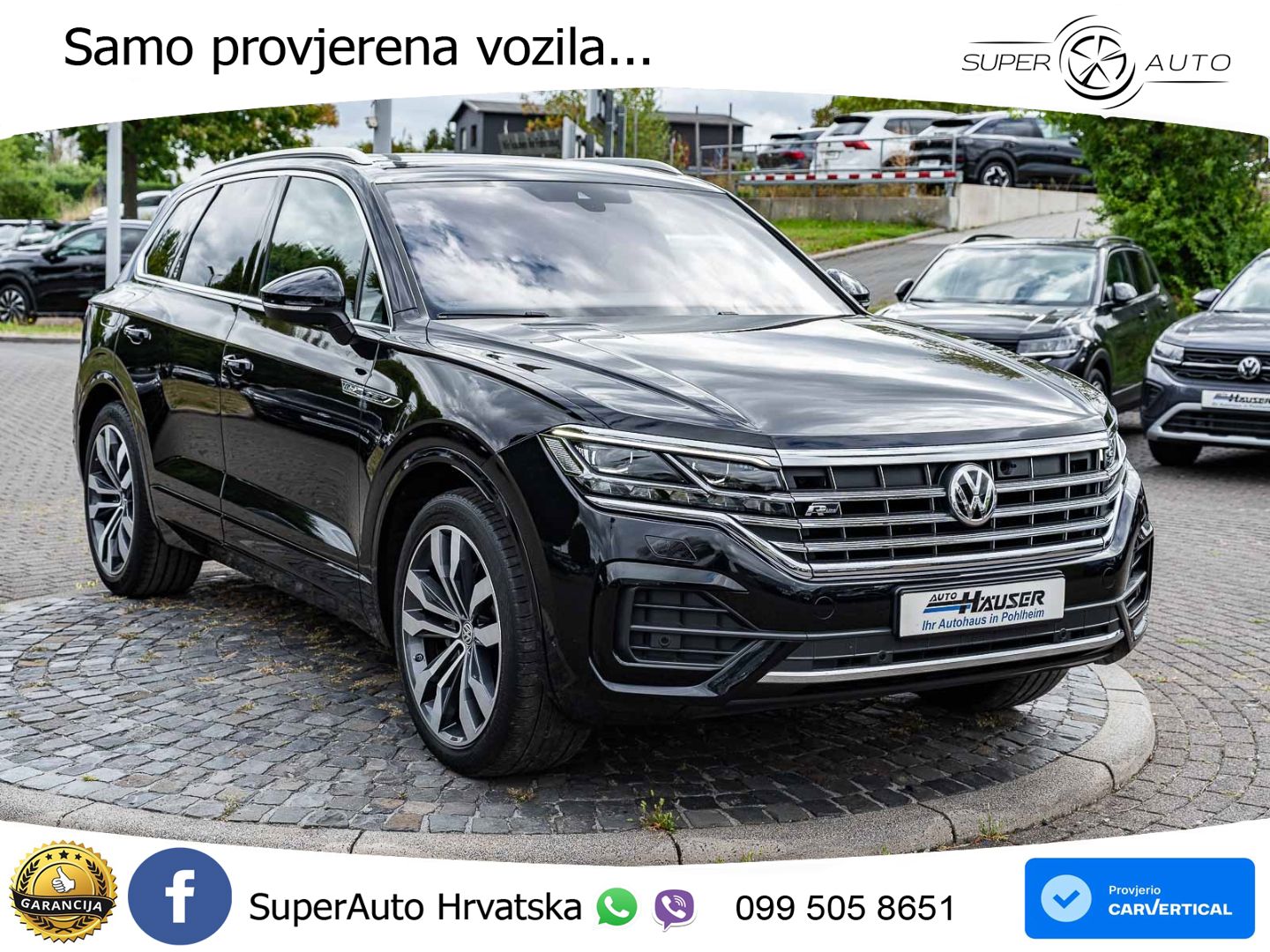 Volkswagen Touareg 3.0 V6 TDI (286 KS) 4MOTION Tiptronic R-Line ZRAČNI+ACC+GR SJED+KAM+PANO