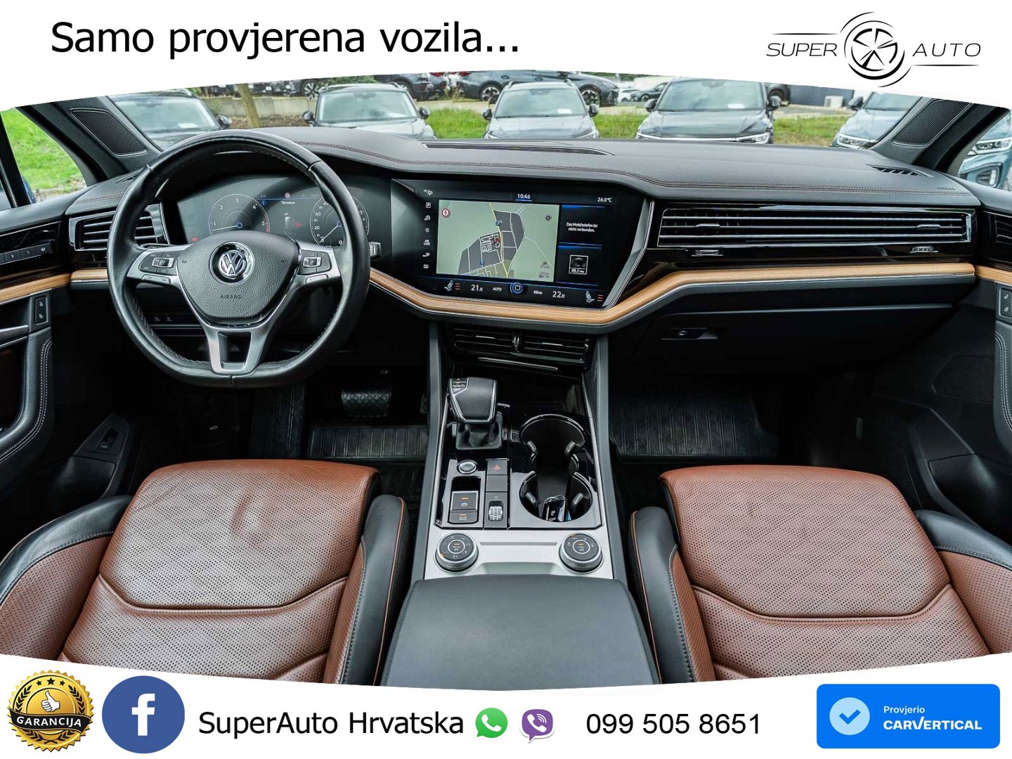 Volkswagen Touareg 3.0 V6 TDI (286 KS) 4MOTION Tiptronic R-Line ZRAČNI+ACC+GR SJED+KAM+PANO