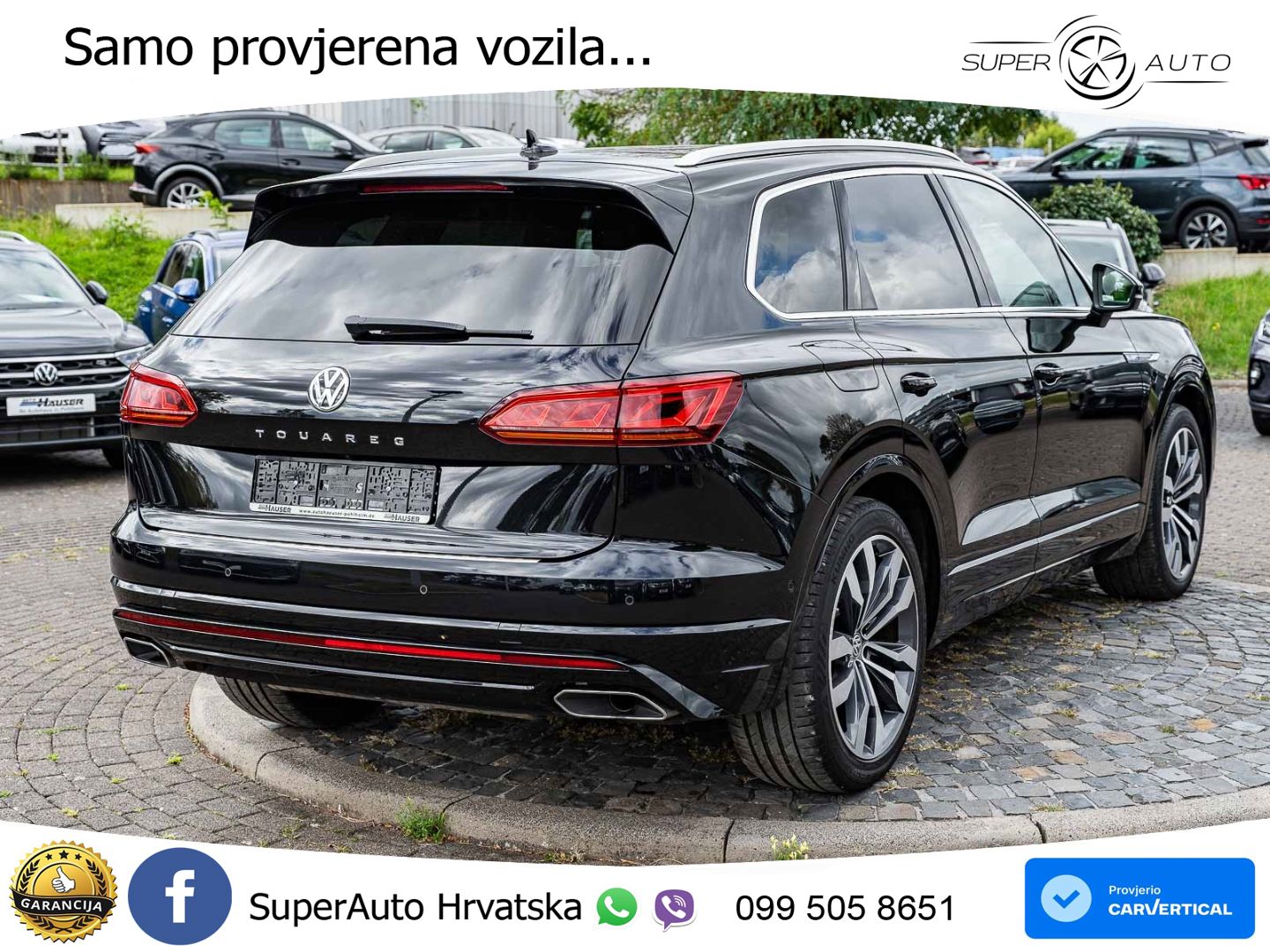 Volkswagen Touareg 3.0 V6 TDI (286 KS) 4MOTION Tiptronic R-Line ZRAČNI+ACC+GR SJED+KAM+PANO