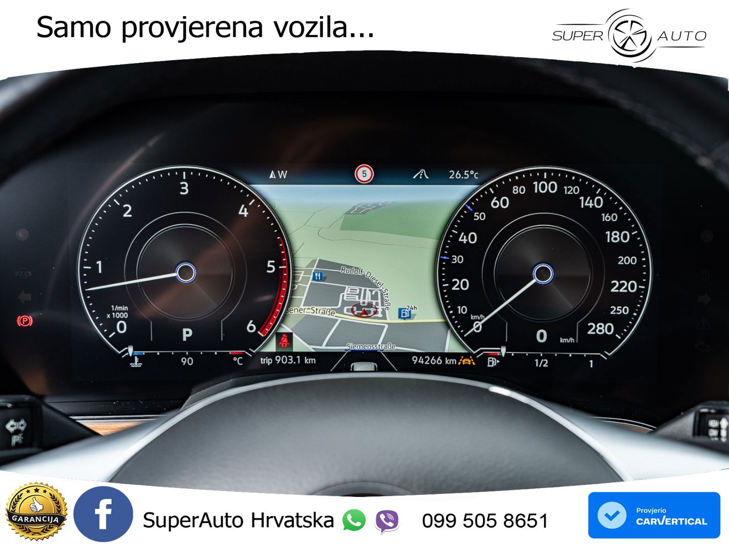 Volkswagen Touareg 3.0 V6 TDI (286 KS) 4MOTION Tiptronic R-Line ZRAČNI+ACC+GR SJED+KAM+PANO