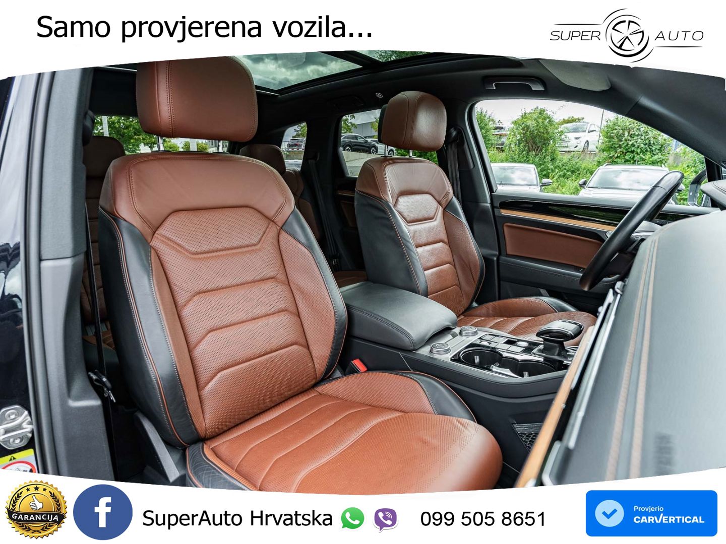 Volkswagen Touareg 3.0 V6 TDI (286 KS) 4MOTION Tiptronic R-Line ZRAČNI+ACC+GR SJED+KAM+PANO