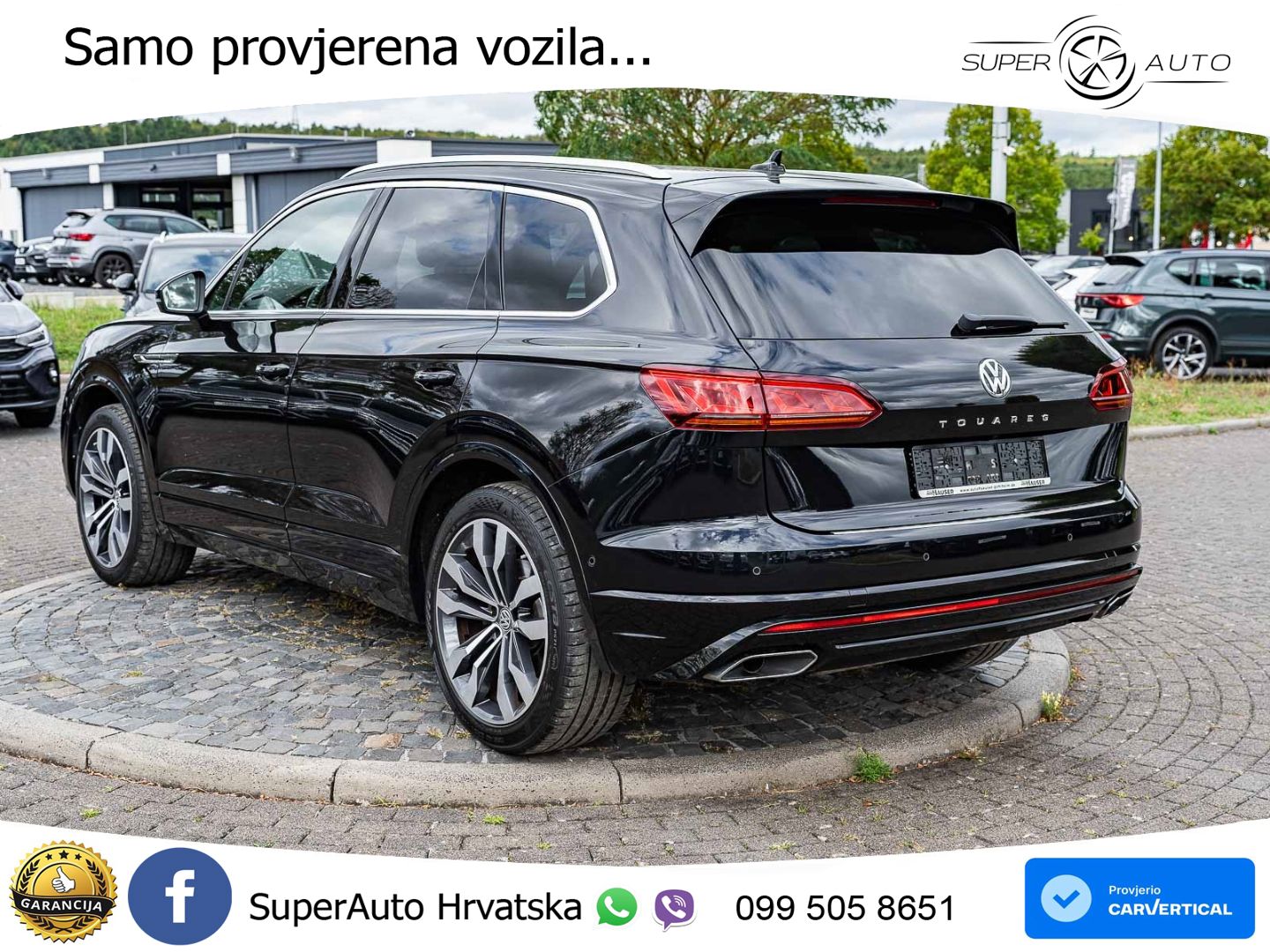 Volkswagen Touareg 3.0 V6 TDI (286 KS) 4MOTION Tiptronic R-Line ZRAČNI+ACC+GR SJED+KAM+PANO