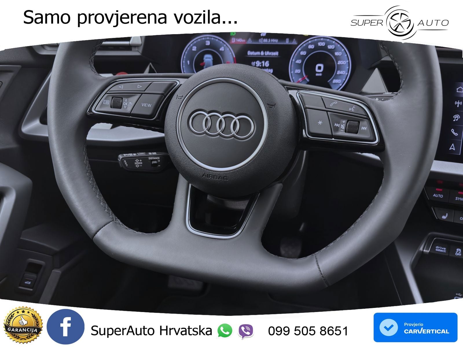 Audi A3 Limuzina 30 TDI (116 KS) S line LED+GR SJED+ACC