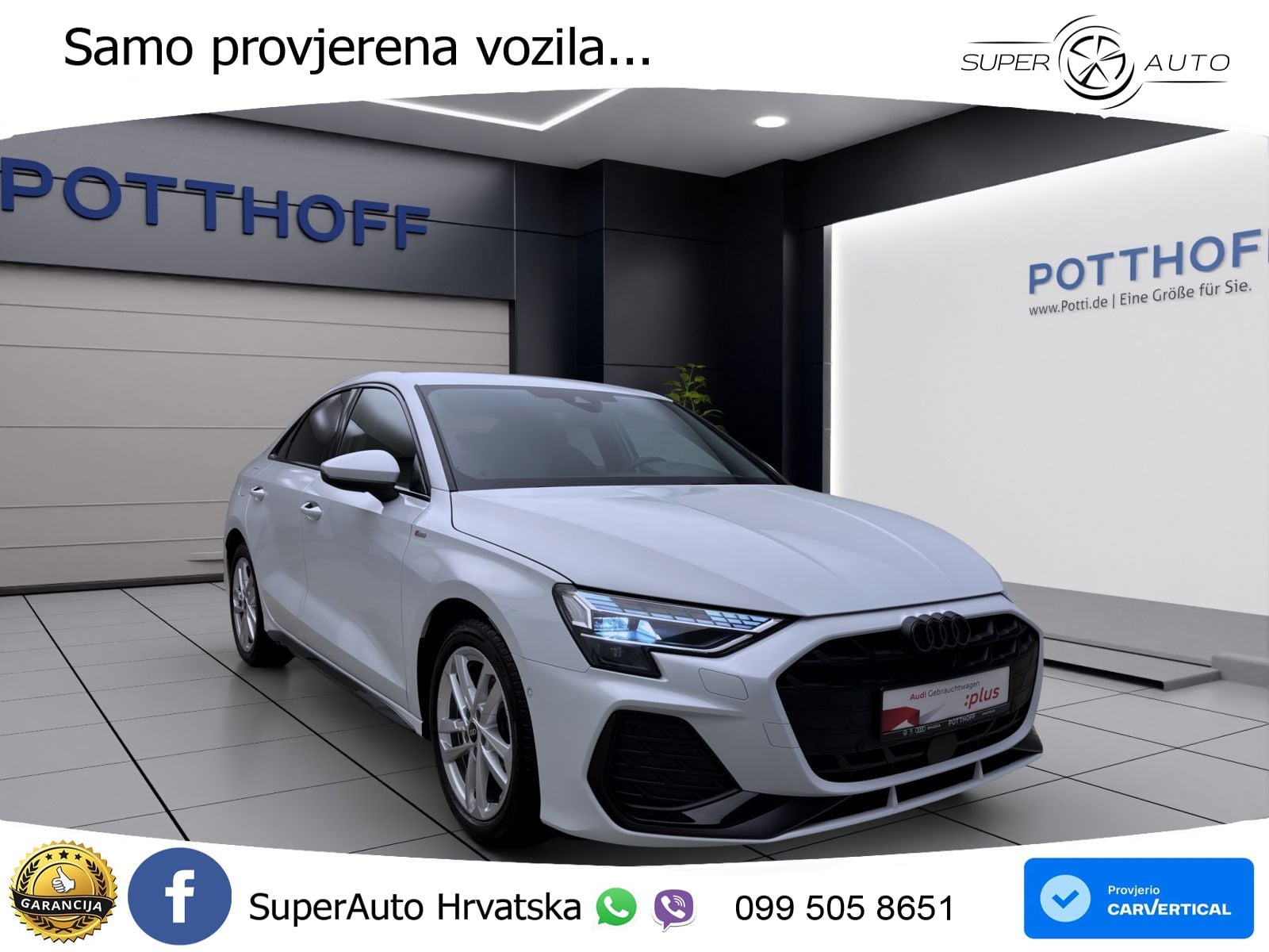 Audi A3 Limuzina 30 TDI (116 KS) S line LED+GR SJED+ACC
