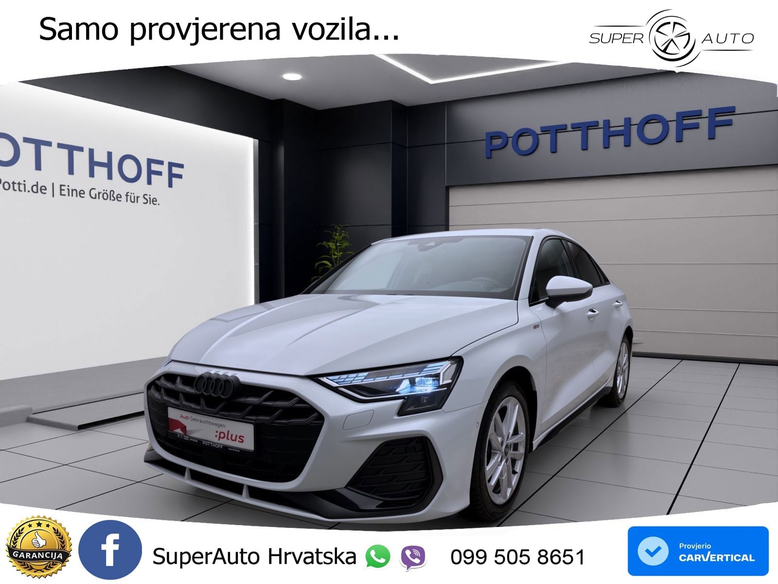 Audi A3 Limuzina 30 TDI (116 KS) S line LED+GR SJED+ACC