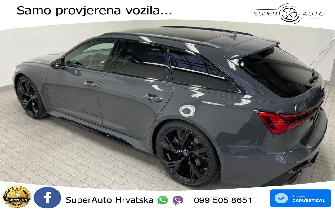 Audi RS6 Avant 4.0 TFSI V8 (600 KS) quattro Tiptronic