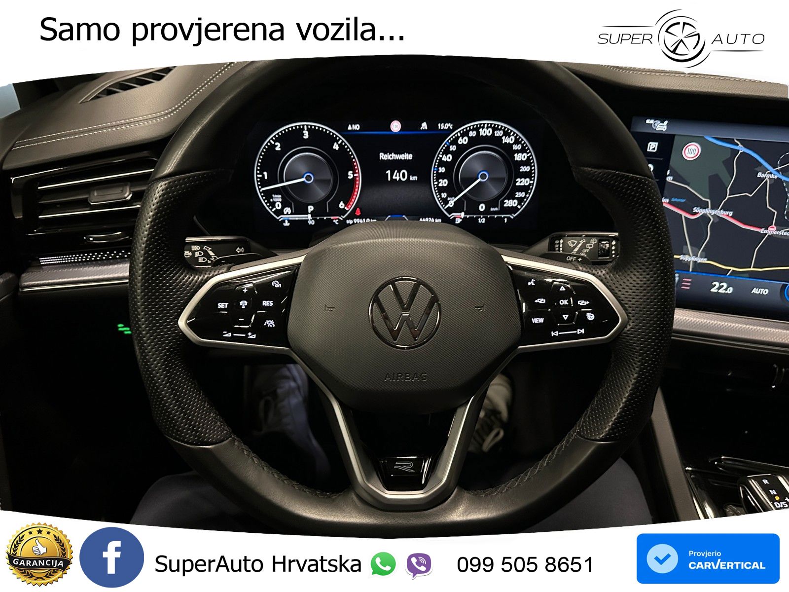 Volkswagen Touareg 3.0 V6 TDI (286 KS) 4MOTION Tiptronic R-Line LED+GR SJED+ACC