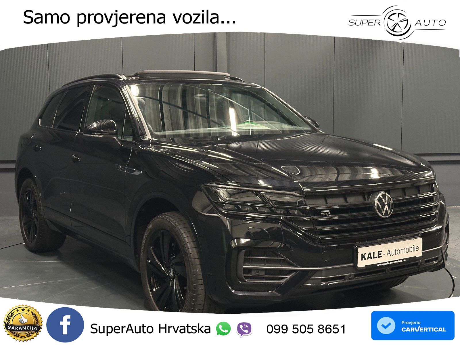 Volkswagen Touareg 3.0 V6 TDI (286 KS) 4MOTION Tiptronic R-Line LED+GR SJED+ACC