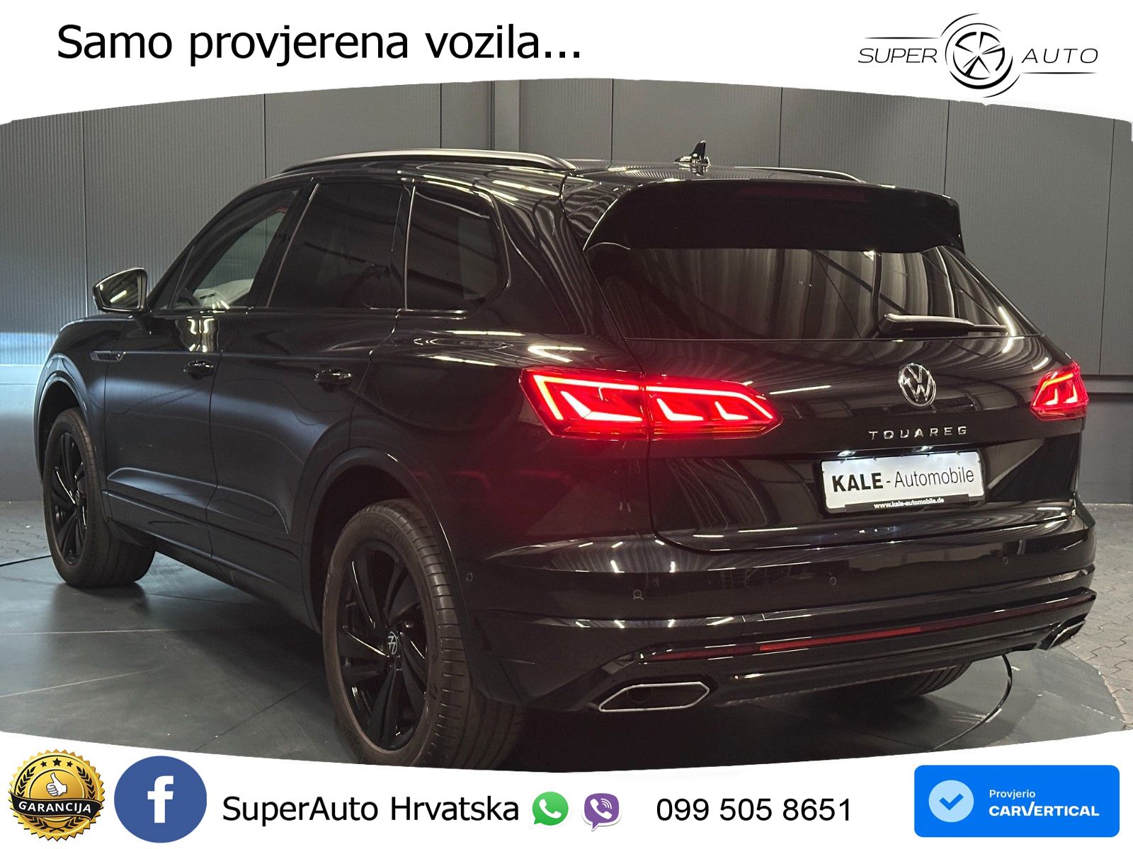 Volkswagen Touareg 3.0 V6 TDI (286 KS) 4MOTION Tiptronic R-Line LED+GR SJED+ACC