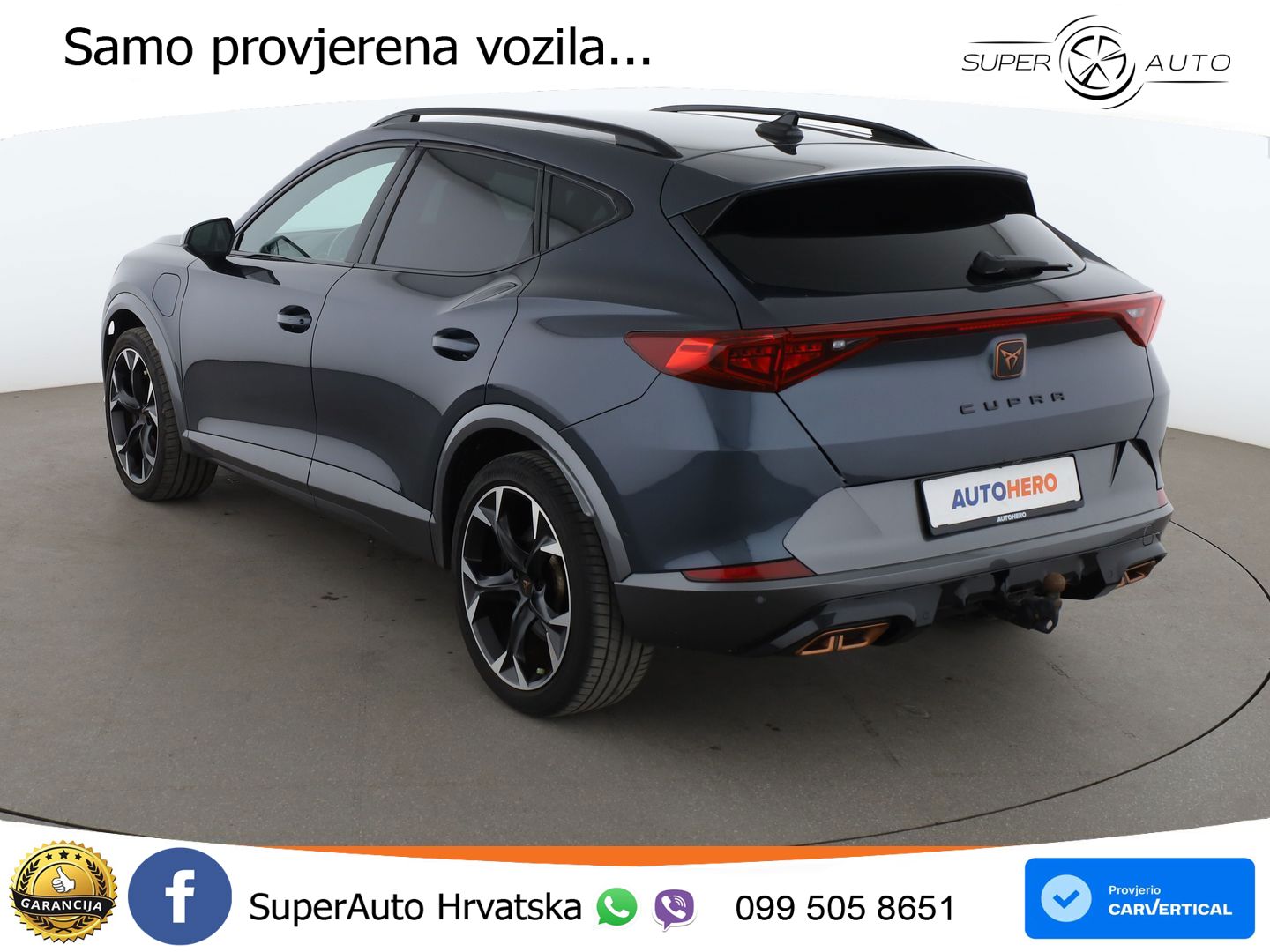 Cupra Formentor 1.4 TSI (245 KS) e-Hybrid DSG VZ LED+GR SJED+ACC