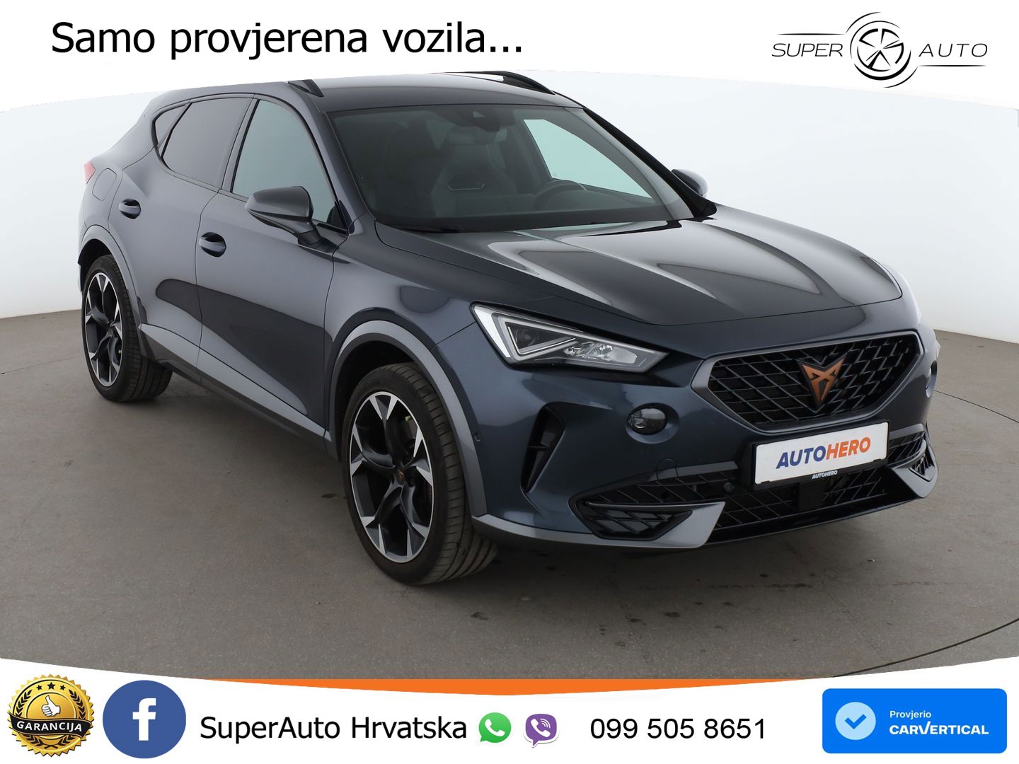 Cupra Formentor 1.4 TSI (245 KS) e-Hybrid DSG VZ LED+GR SJED+ACC