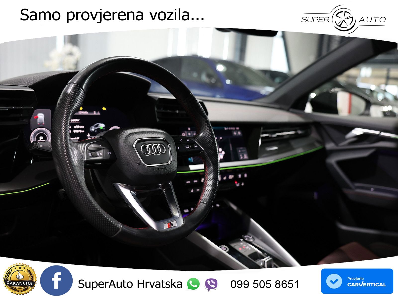 Audi A3 45 TFSIe (245 KS) S tronic S line LED+GR SJED+ACC