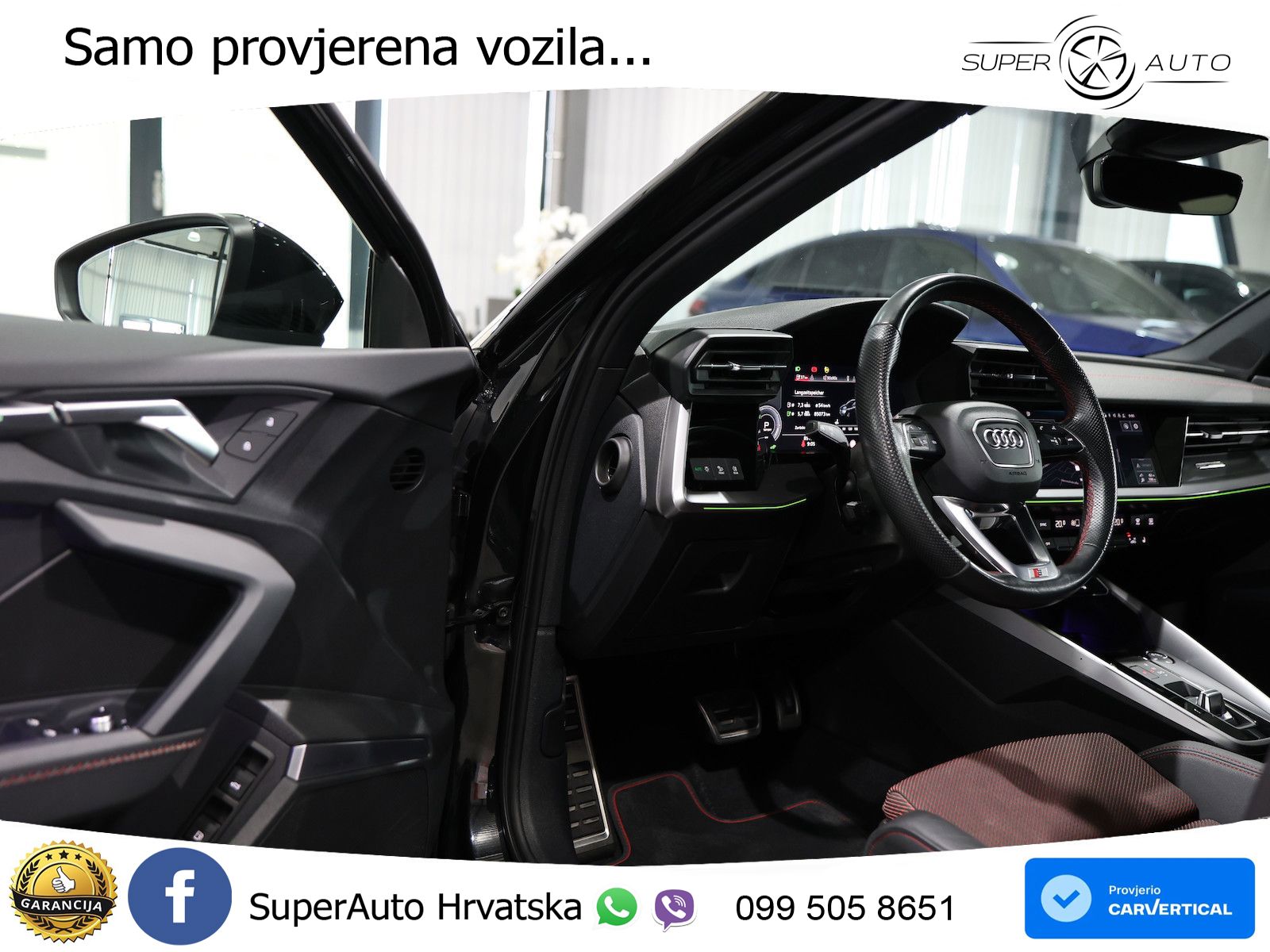 Audi A3 45 TFSIe (245 KS) S tronic S line LED+GR SJED+ACC