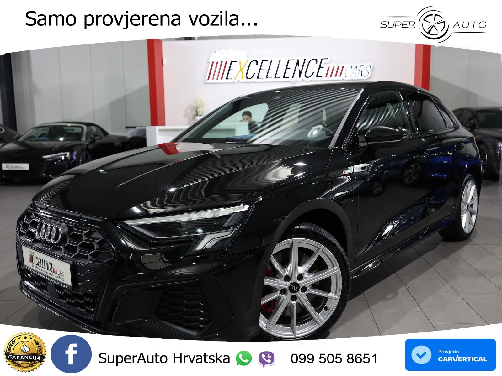 Audi A3 45 TFSIe (245 KS) S tronic S line LED+GR SJED+ACC