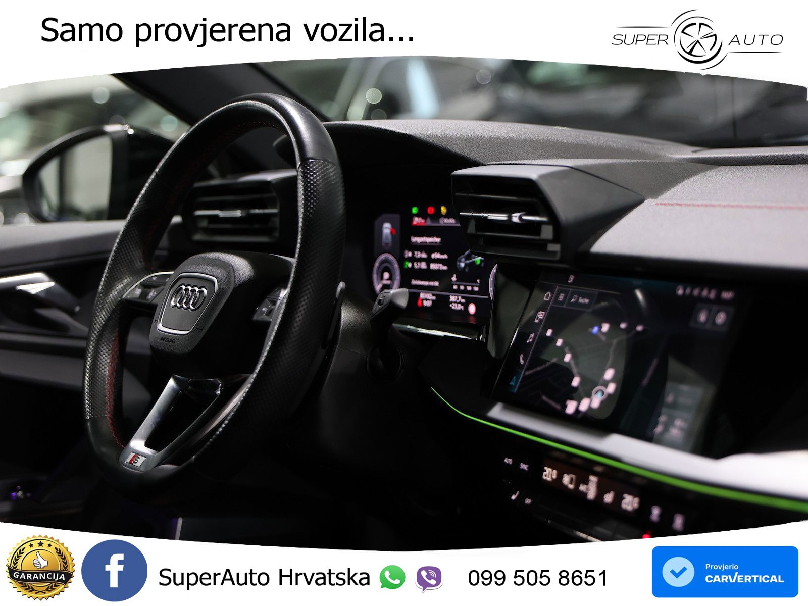 Audi A3 45 TFSIe (245 KS) S tronic S line LED+GR SJED+ACC