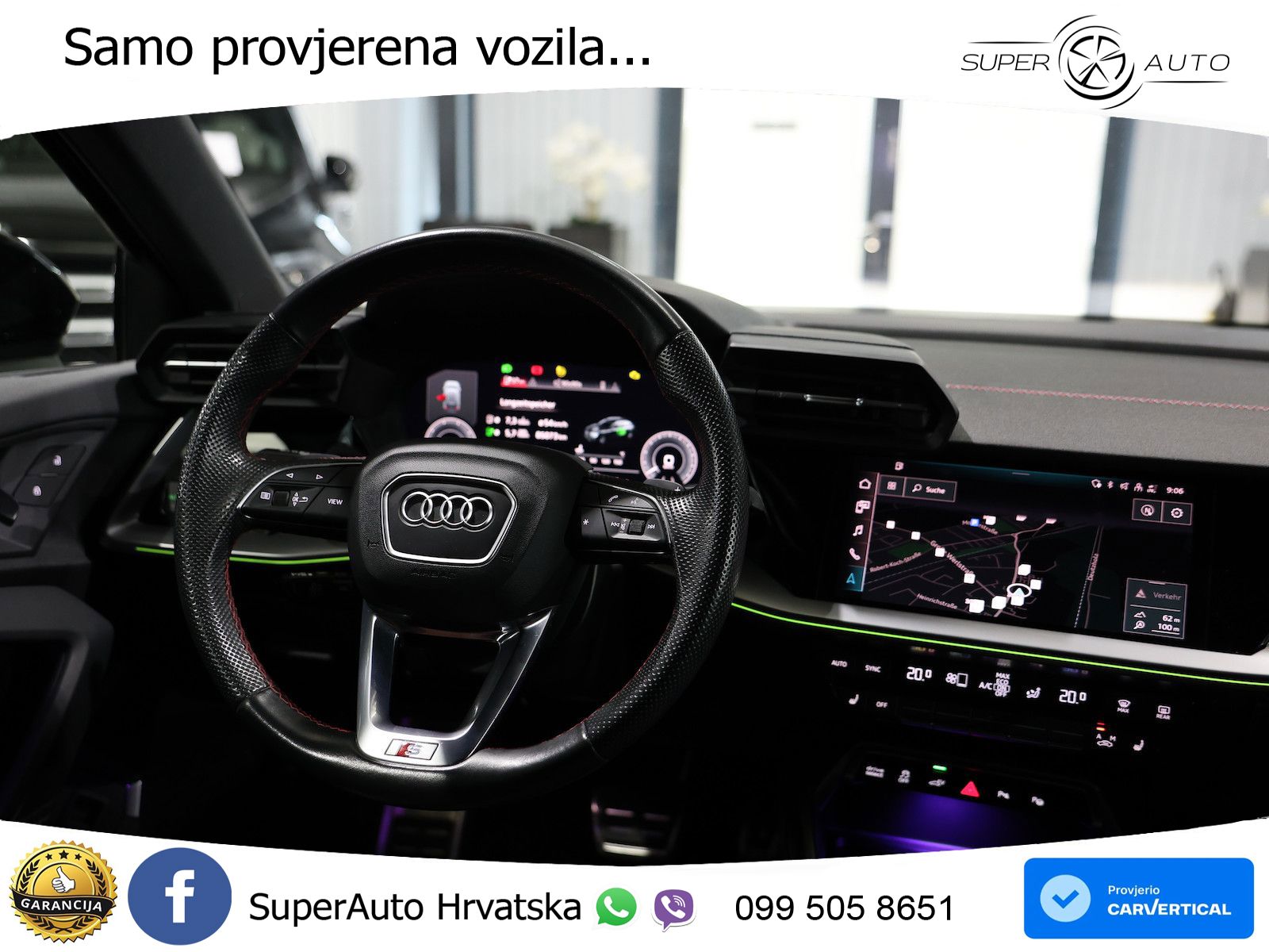 Audi A3 45 TFSIe (245 KS) S tronic S line LED+GR SJED+ACC