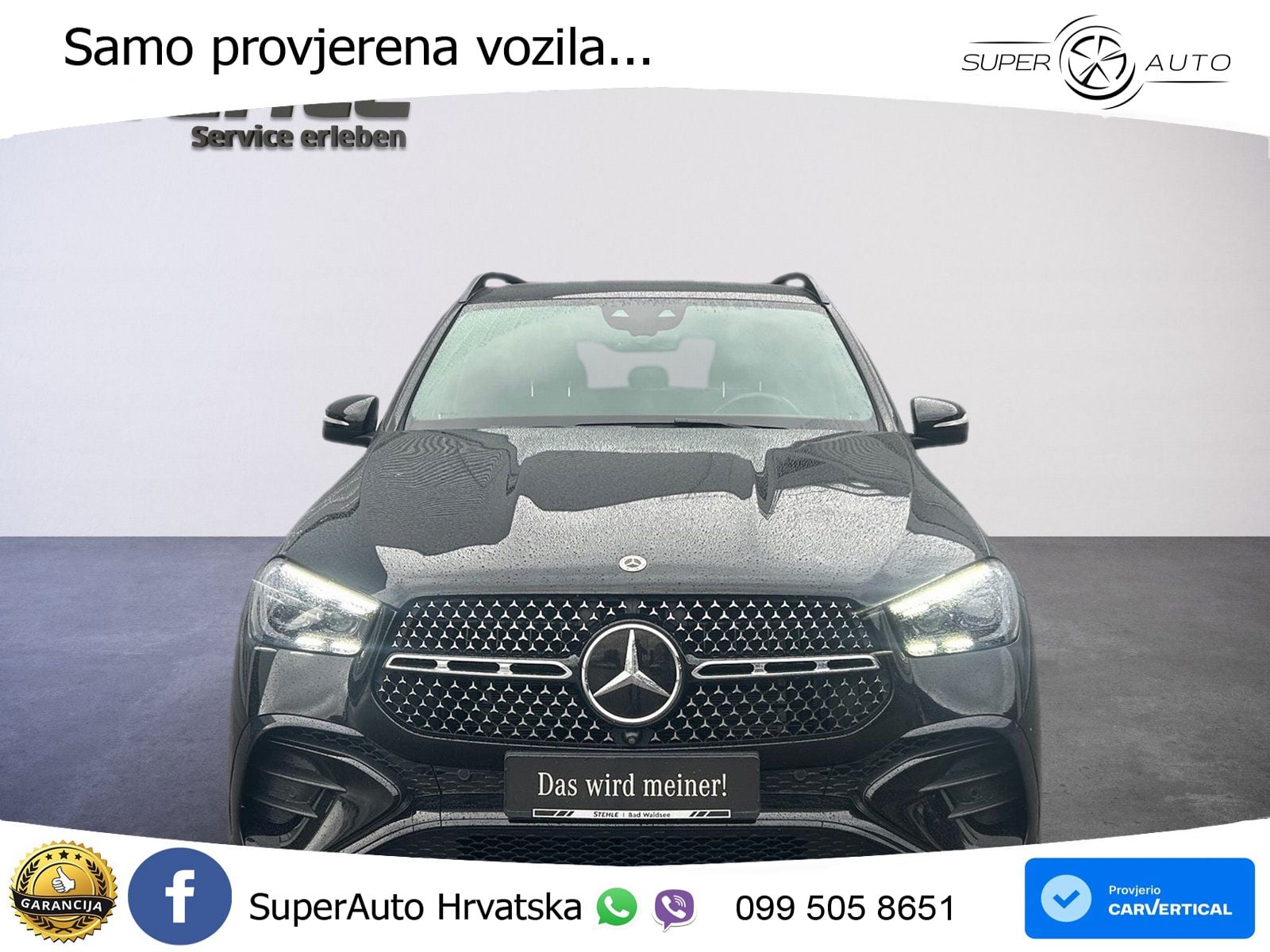 Mercedes GLE 350de (333 KS) 4MATIC 9G-TRONIC AMG ZRAČNI+ACC+GR SJED+360+PANO