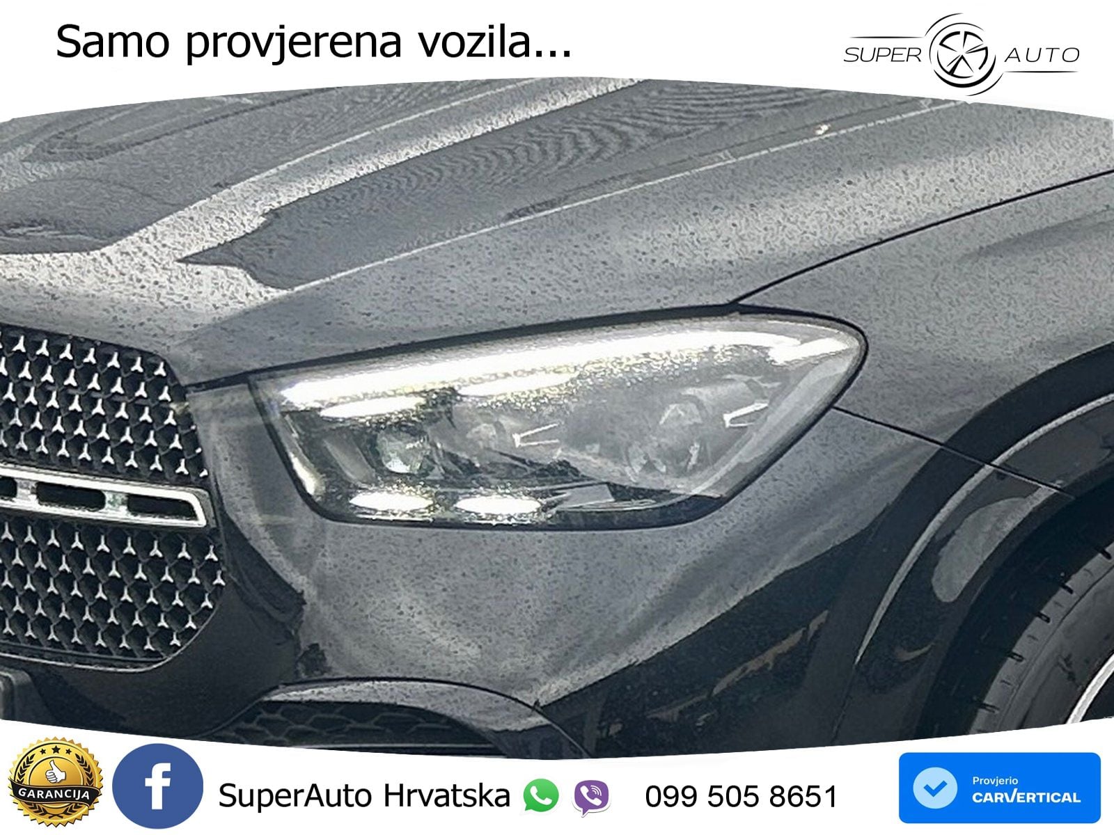 Mercedes GLE 350de (333 KS) 4MATIC 9G-TRONIC AMG ZRAČNI+ACC+GR SJED+360+PANO