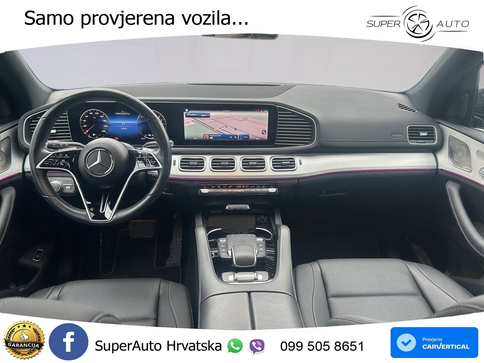 Mercedes GLE 350de (333 KS) 4MATIC 9G-TRONIC AMG ZRAČNI+ACC+GR SJED+360+PANO