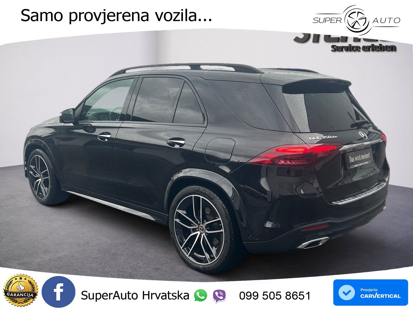 Mercedes GLE 350de (333 KS) 4MATIC 9G-TRONIC AMG ZRAČNI+ACC+GR SJED+360+PANO