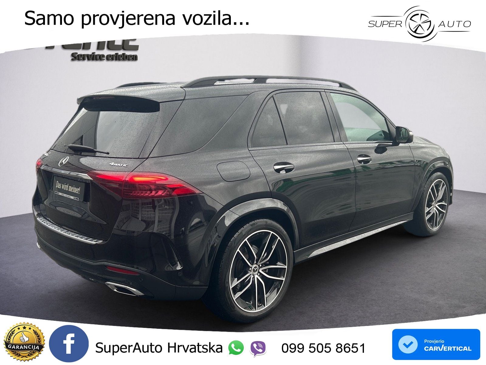 Mercedes GLE 350de (333 KS) 4MATIC 9G-TRONIC AMG ZRAČNI+ACC+GR SJED+360+PANO
