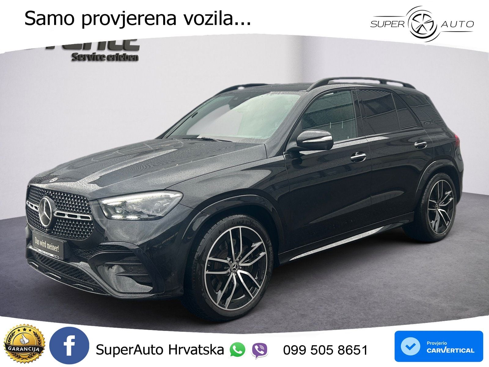 Mercedes GLE 350de (333 KS) 4MATIC 9G-TRONIC AMG ZRAČNI+ACC+GR SJED+360+PANO