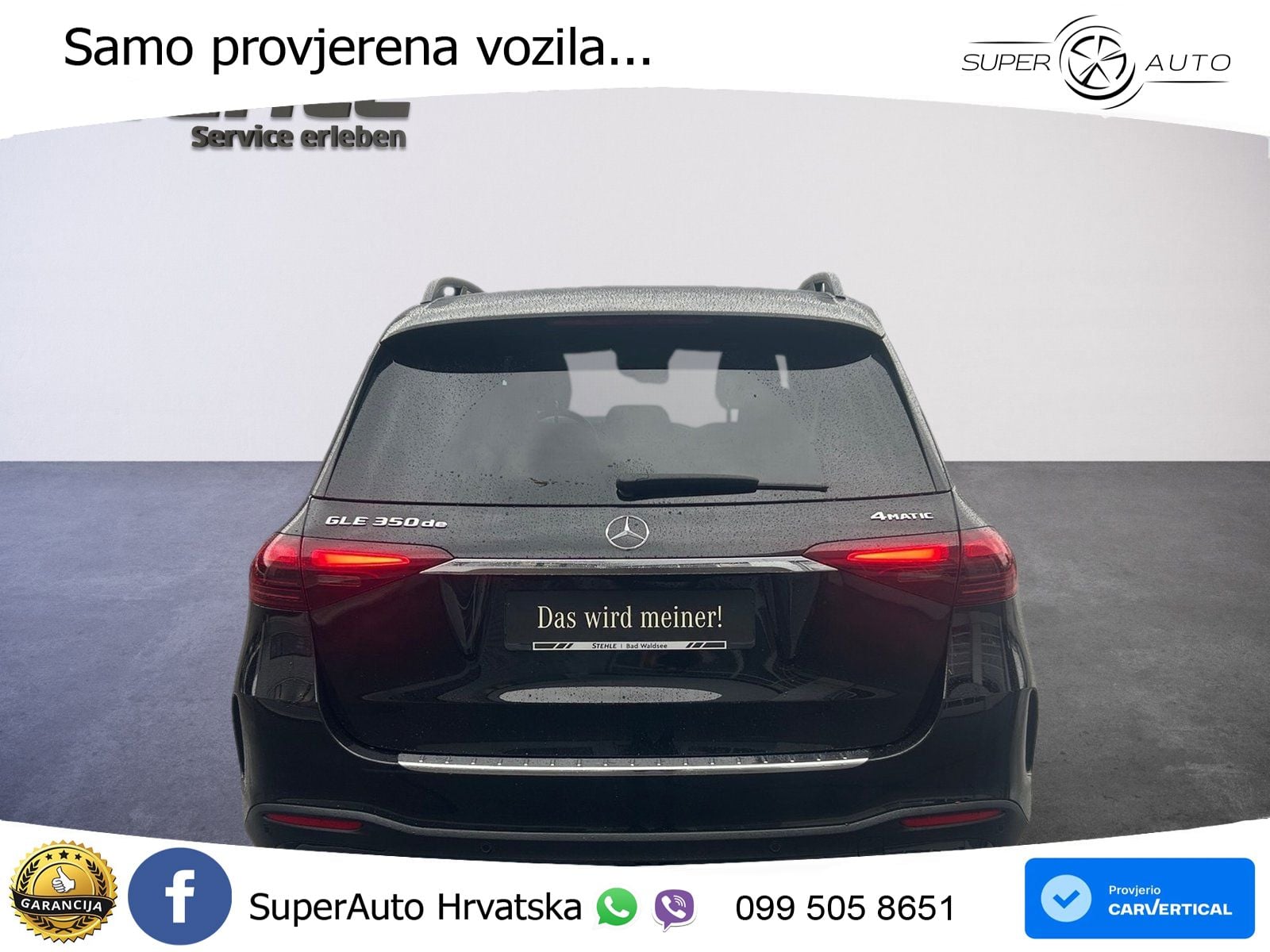 Mercedes GLE 350de (333 KS) 4MATIC 9G-TRONIC AMG ZRAČNI+ACC+GR SJED+360+PANO