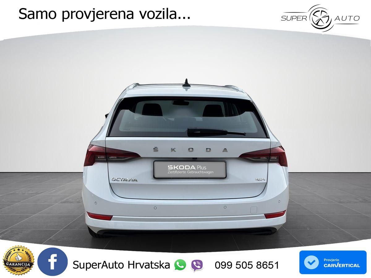 Škoda Octavia Combi 2.0 TDI (150 KS) 4x4 DSG LED+GR SJED+ACC
