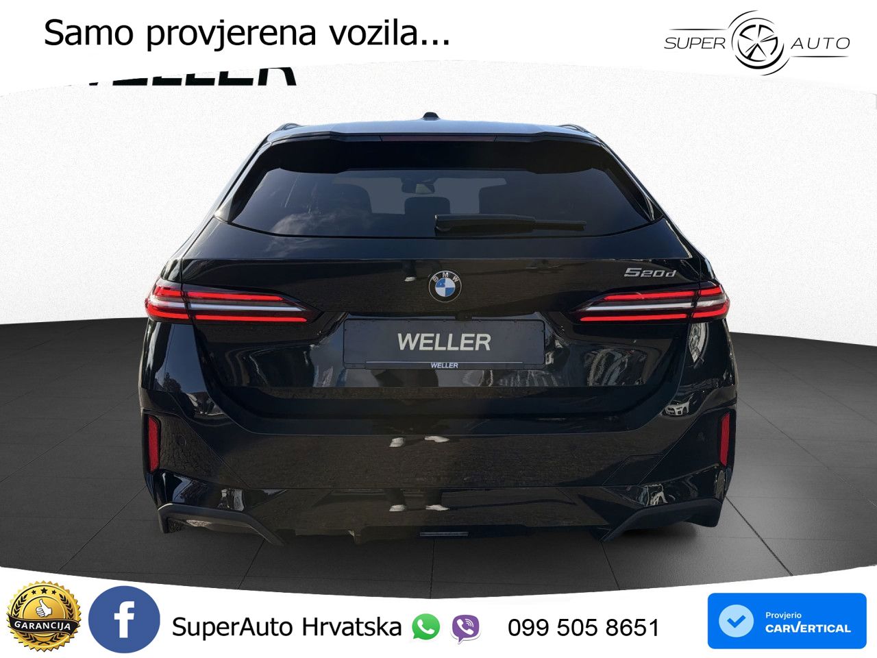 BMW 520d Touring (197 KS) Steptronic M Sport LED+GR SJED+ACC