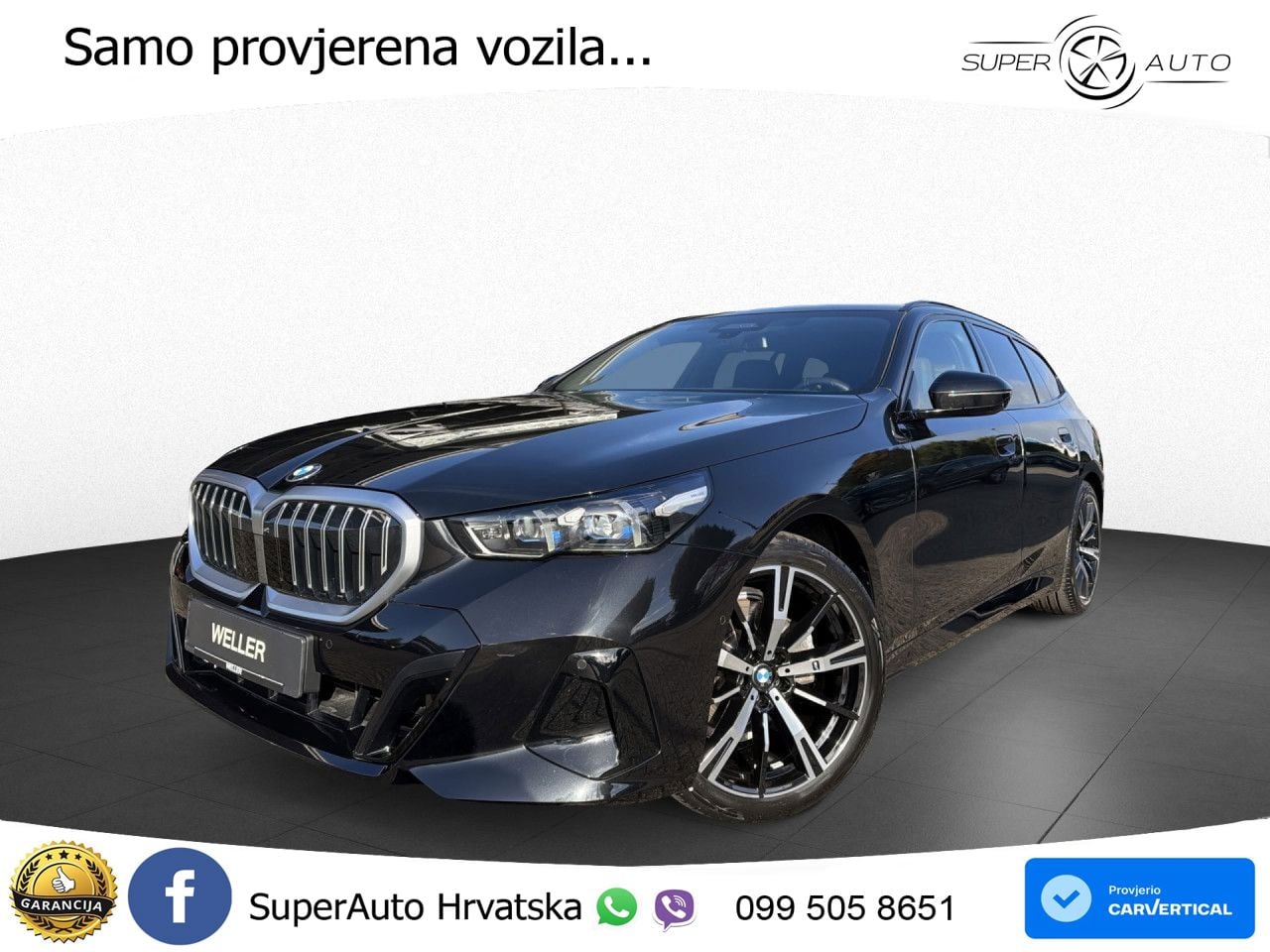 BMW 520d Touring (197 KS) Steptronic M Sport LED+GR SJED+ACC