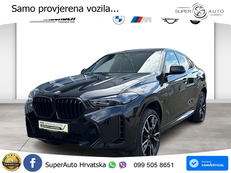 BMW X6 40d (352 KS) xDrive Steptronic M Sport LED+GR SJED+ACC