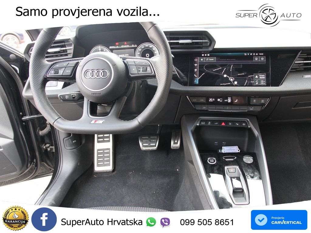 Audi A3 Sportback 40 TFSI e (204 KS) Plug-in Hybrid S tronic S line LED+ACC