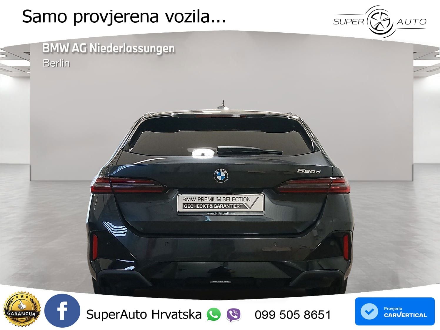 BMW 520d Touring (197 KS) Steptronic LED+GR SJED+ACC