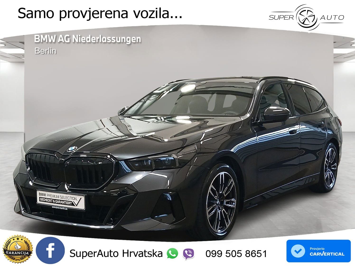 BMW 520d Touring (197 KS) Steptronic LED+GR SJED+ACC