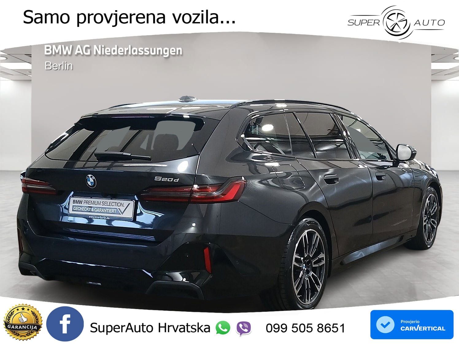 BMW 520d Touring (197 KS) Steptronic LED+GR SJED+ACC