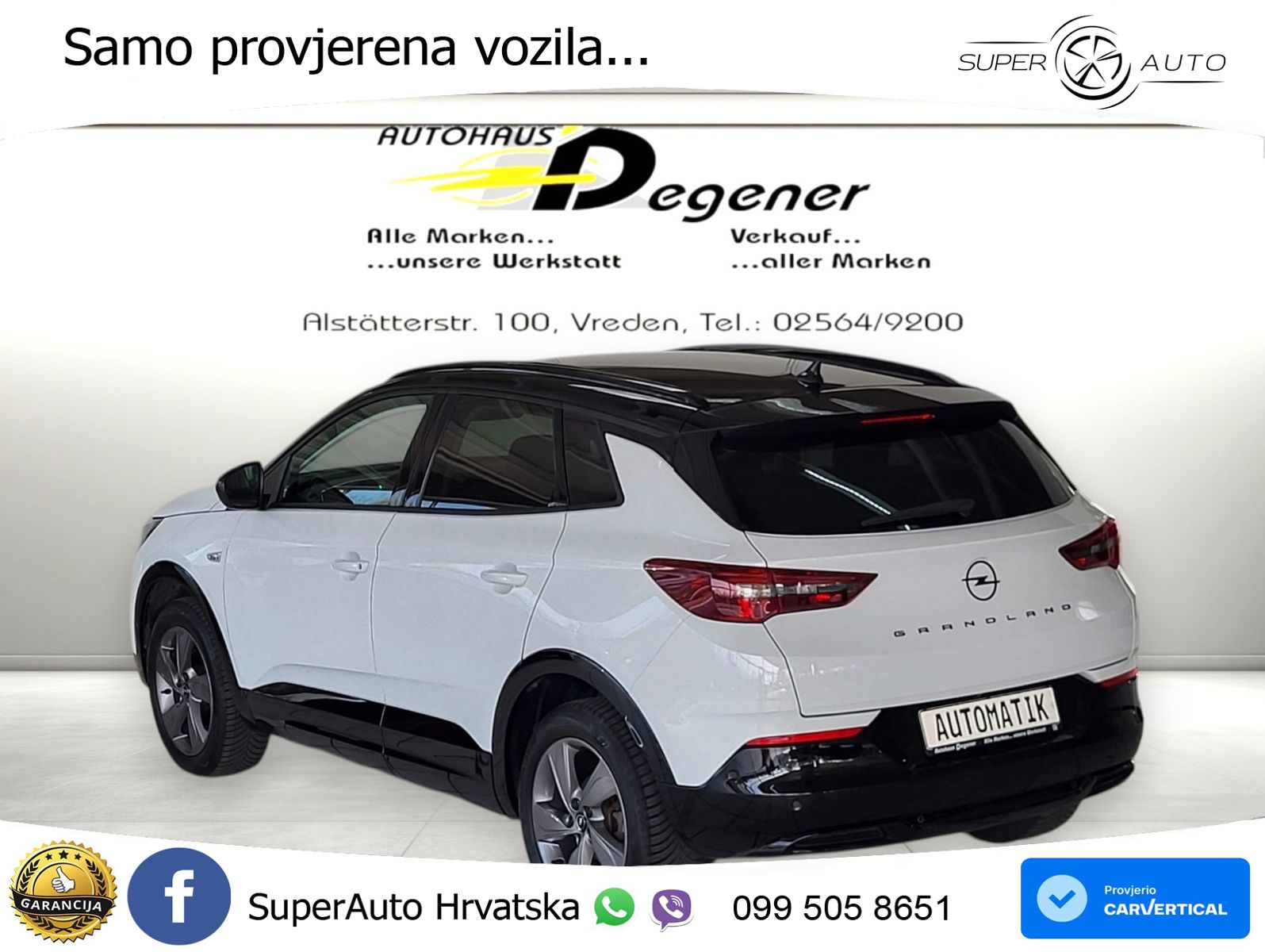 Opel Grandland 1.2i Turbo (130 KS) Automatic GS