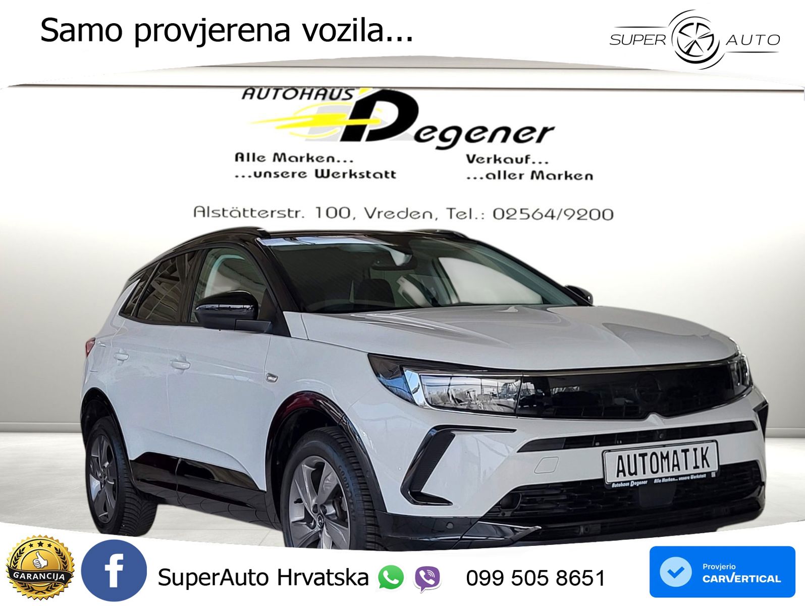 Opel Grandland 1.2i Turbo (130 KS) Automatic GS