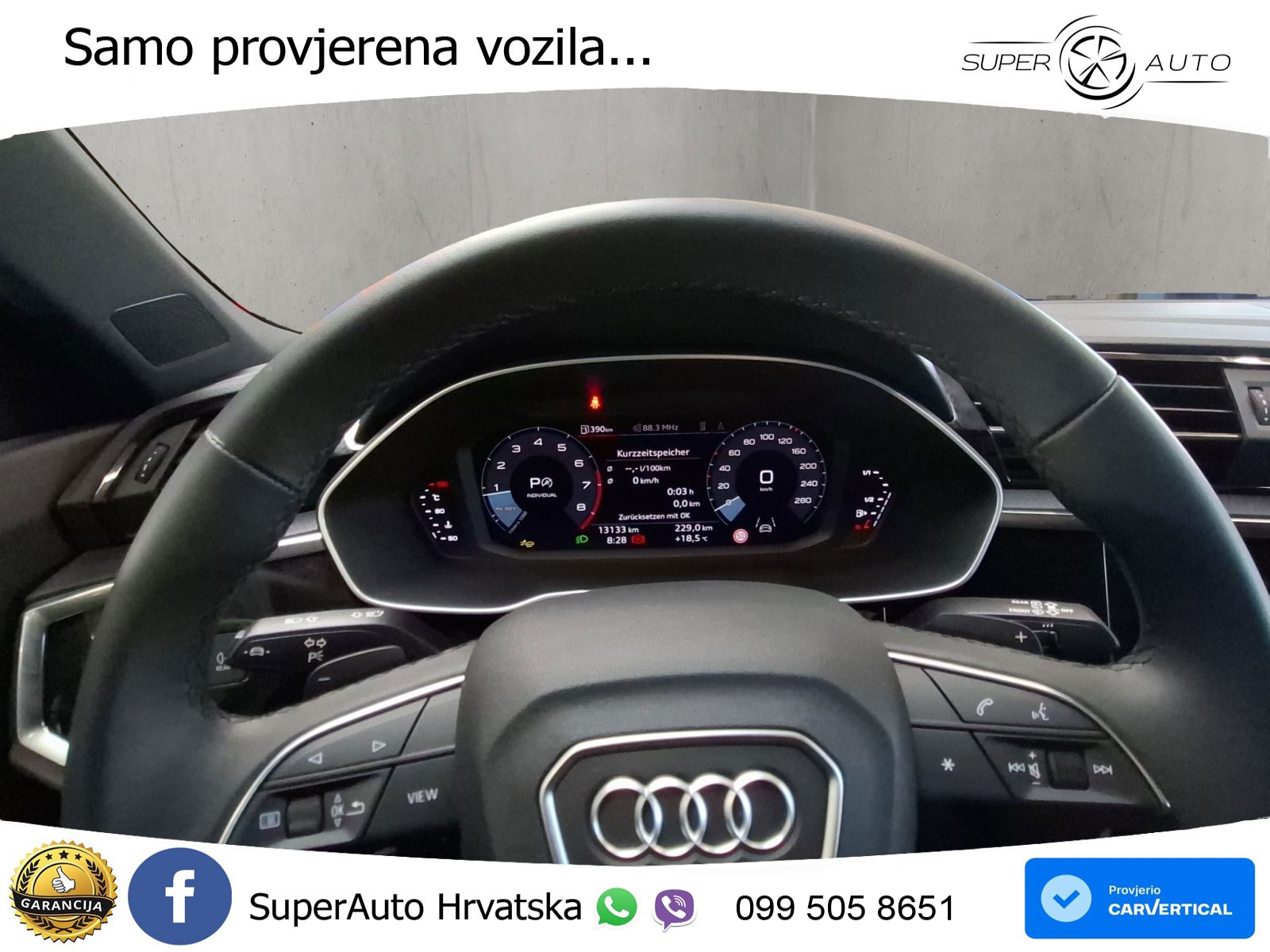 Audi Q3 II Sportback 35 TFSI (150 KS) S tronic S line LED+GR SJED+ACC