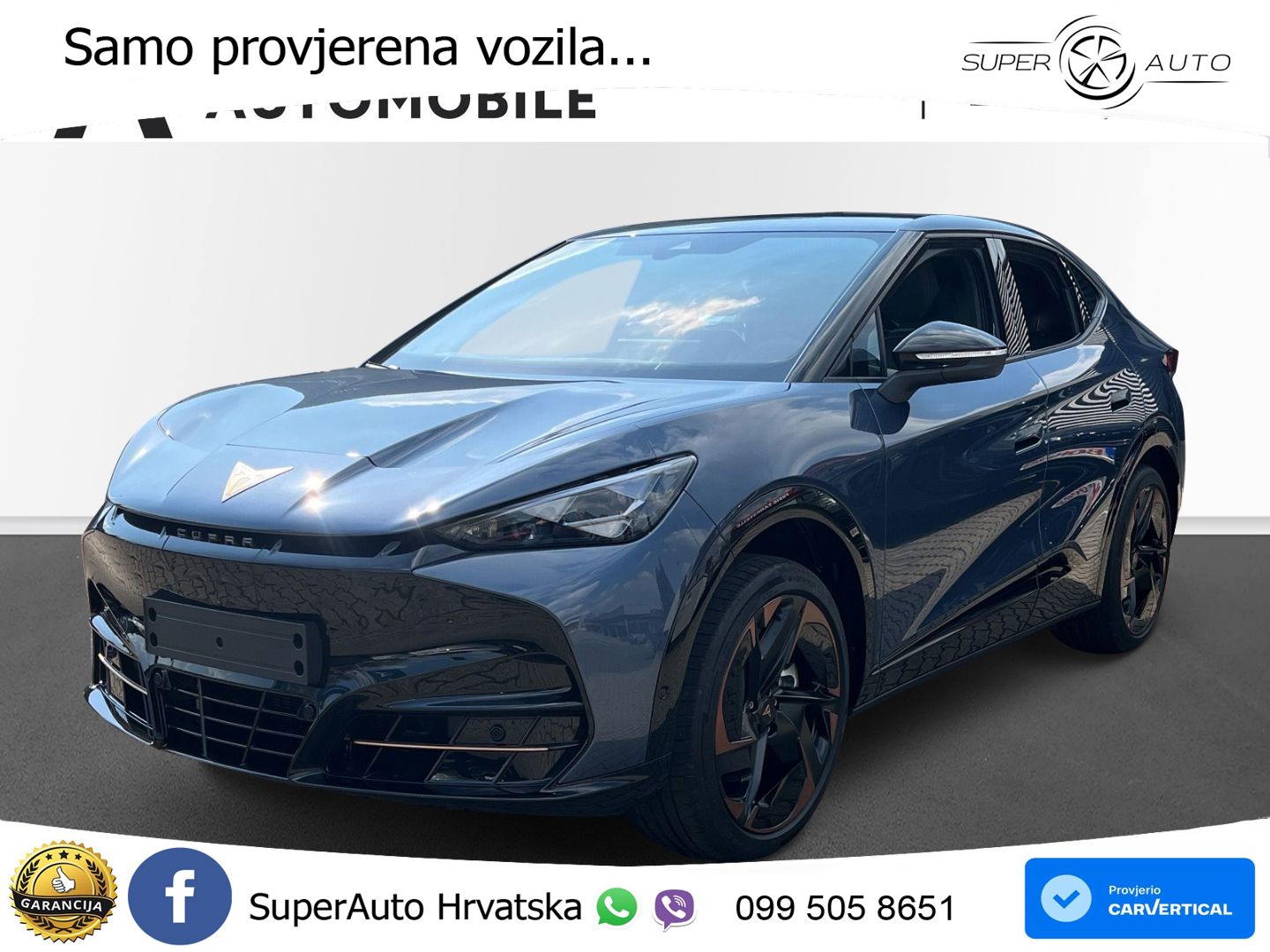 Cupra Tavascan 82 kWh (340 KS)  4WD VZ LED+GR SJED+ACC