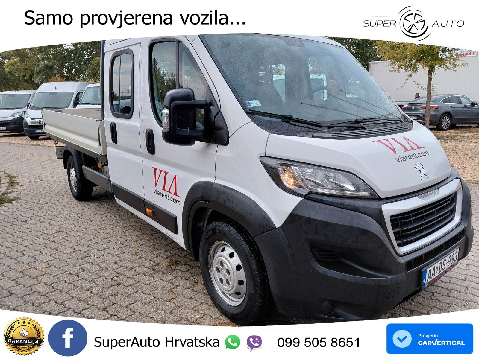 Peugeot Boxer Doka L4 2.2 BlueHDi 165 165 KS
