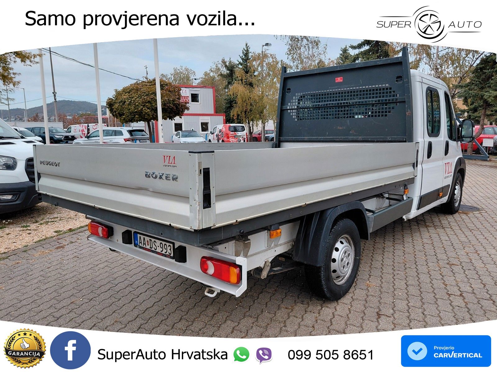 Peugeot Boxer Doka L4 2.2 BlueHDi 165 165 KS