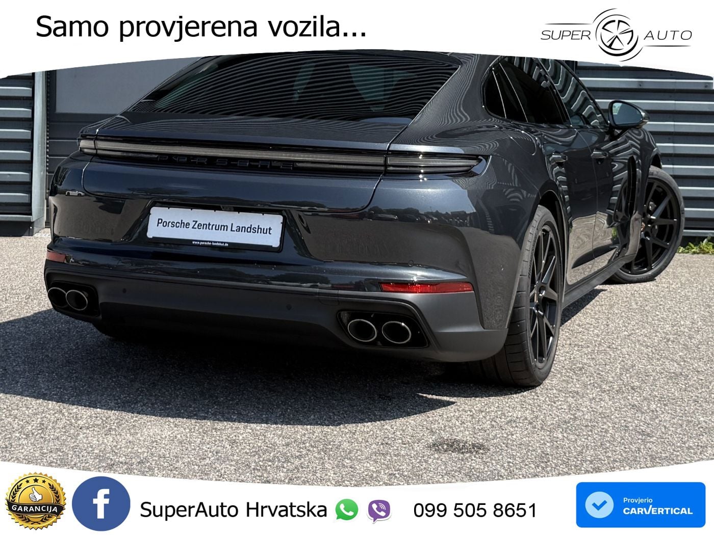 Porsche Panamera 4 2.9 V6 (353 KS) PDK ACC+HEAD+4xGR SJED+360+PANO