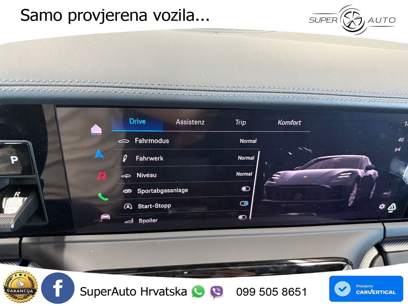 Porsche Panamera 4 2.9 V6 (353 KS) PDK ACC+HEAD+4xGR SJED+360+PANO