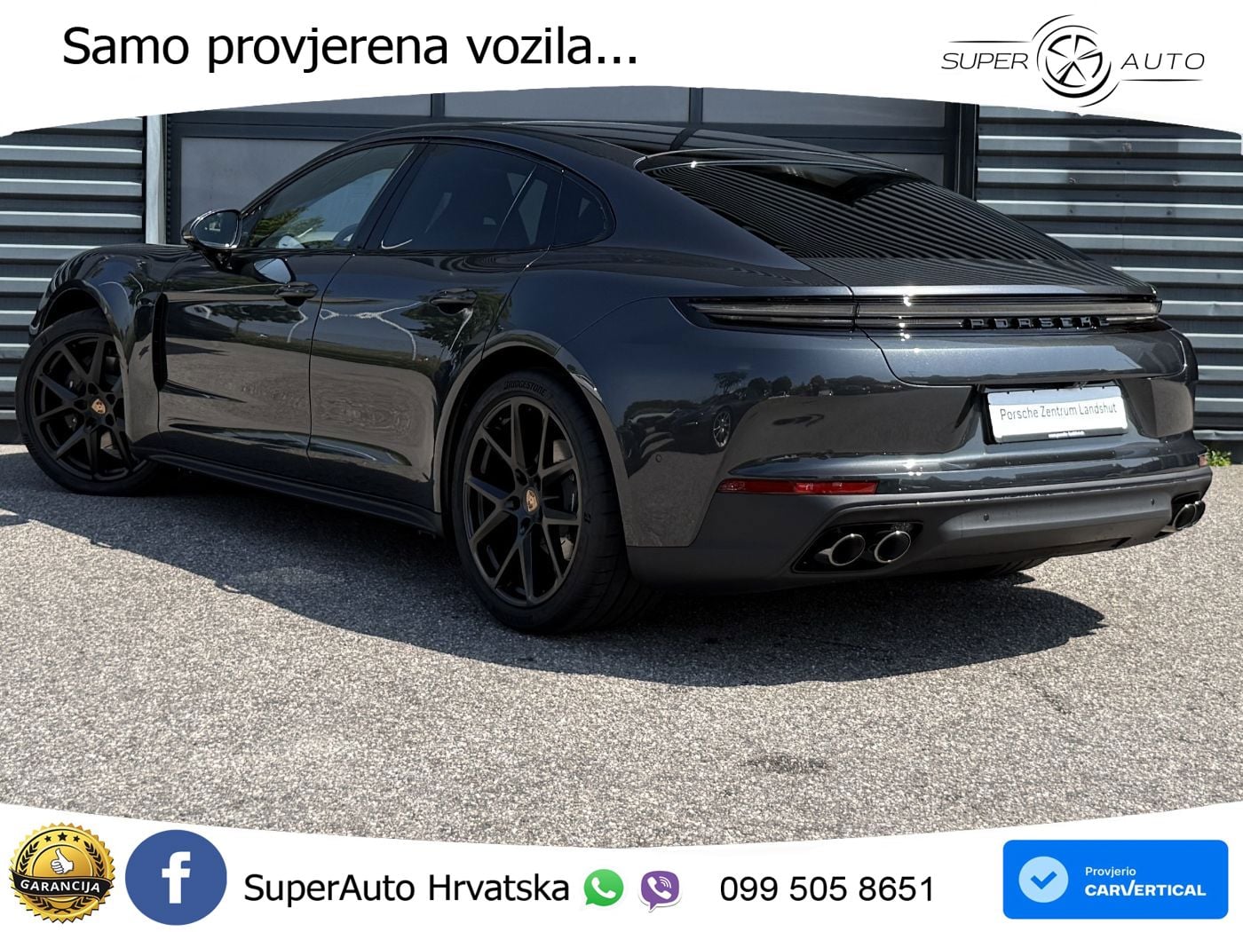 Porsche Panamera 4 2.9 V6 (353 KS) PDK ACC+HEAD+4xGR SJED+360+PANO